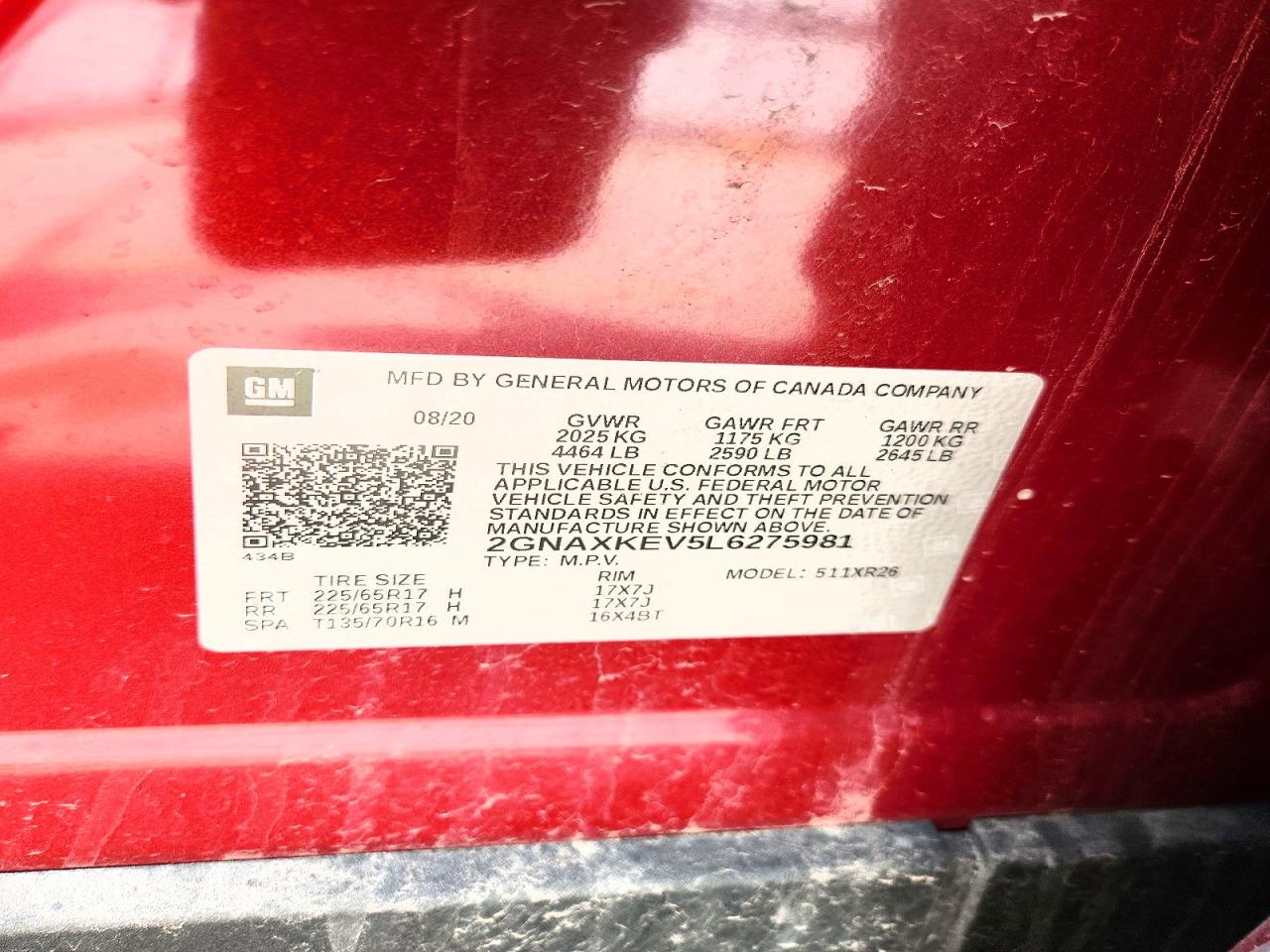 Chevrolet Equinox Lt