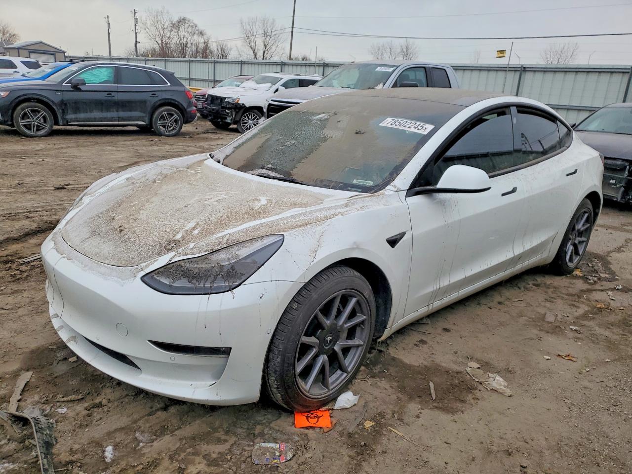 Salvage Tesla Model 3 Image