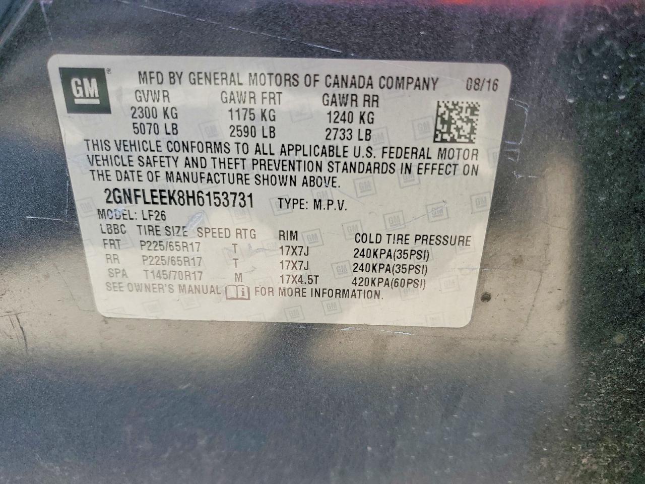 Chevrolet Equinox Ls
