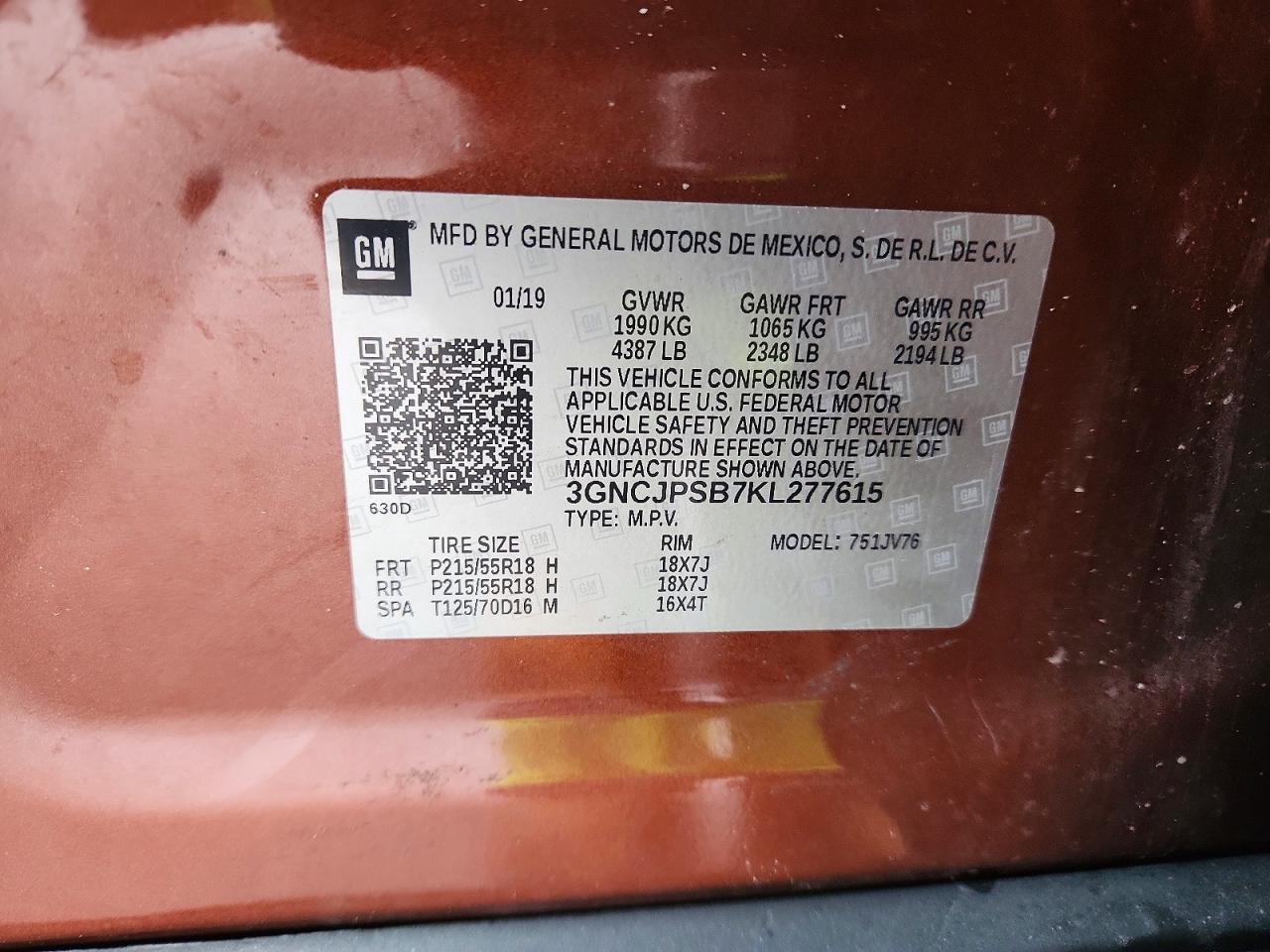 Chevrolet Trax 1lt