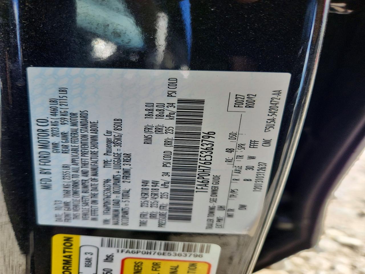 Ford Fusion Se