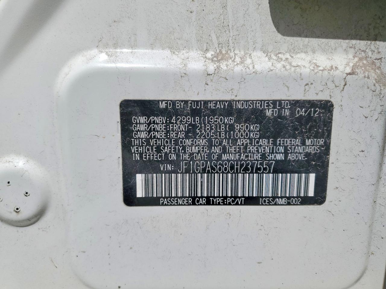 Subaru Impreza Sport Limited