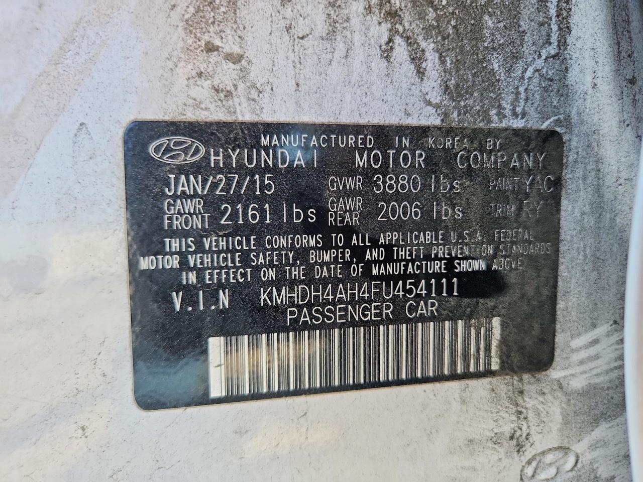 Hyundai ELANTRA Sport