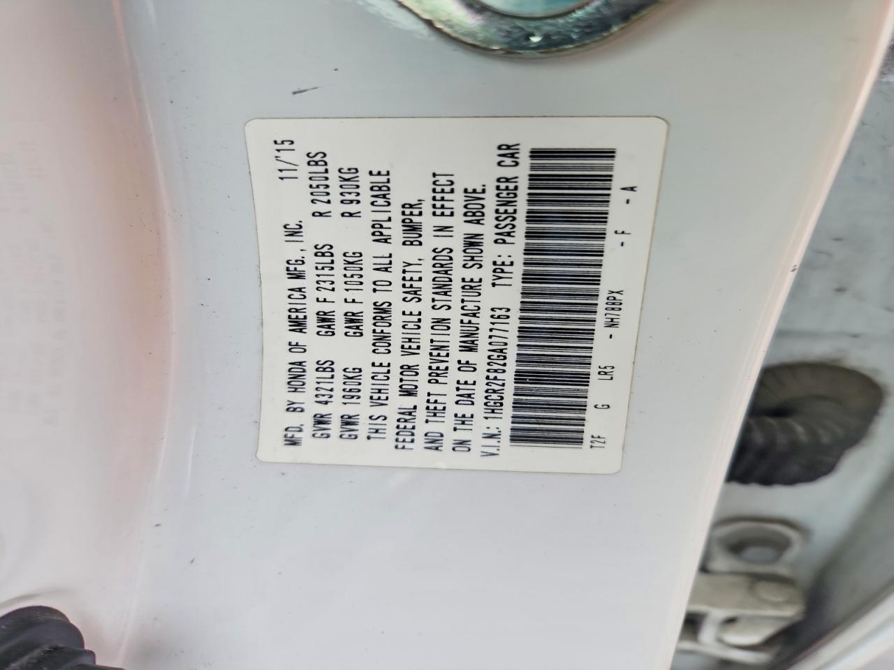 Honda Accord Exl