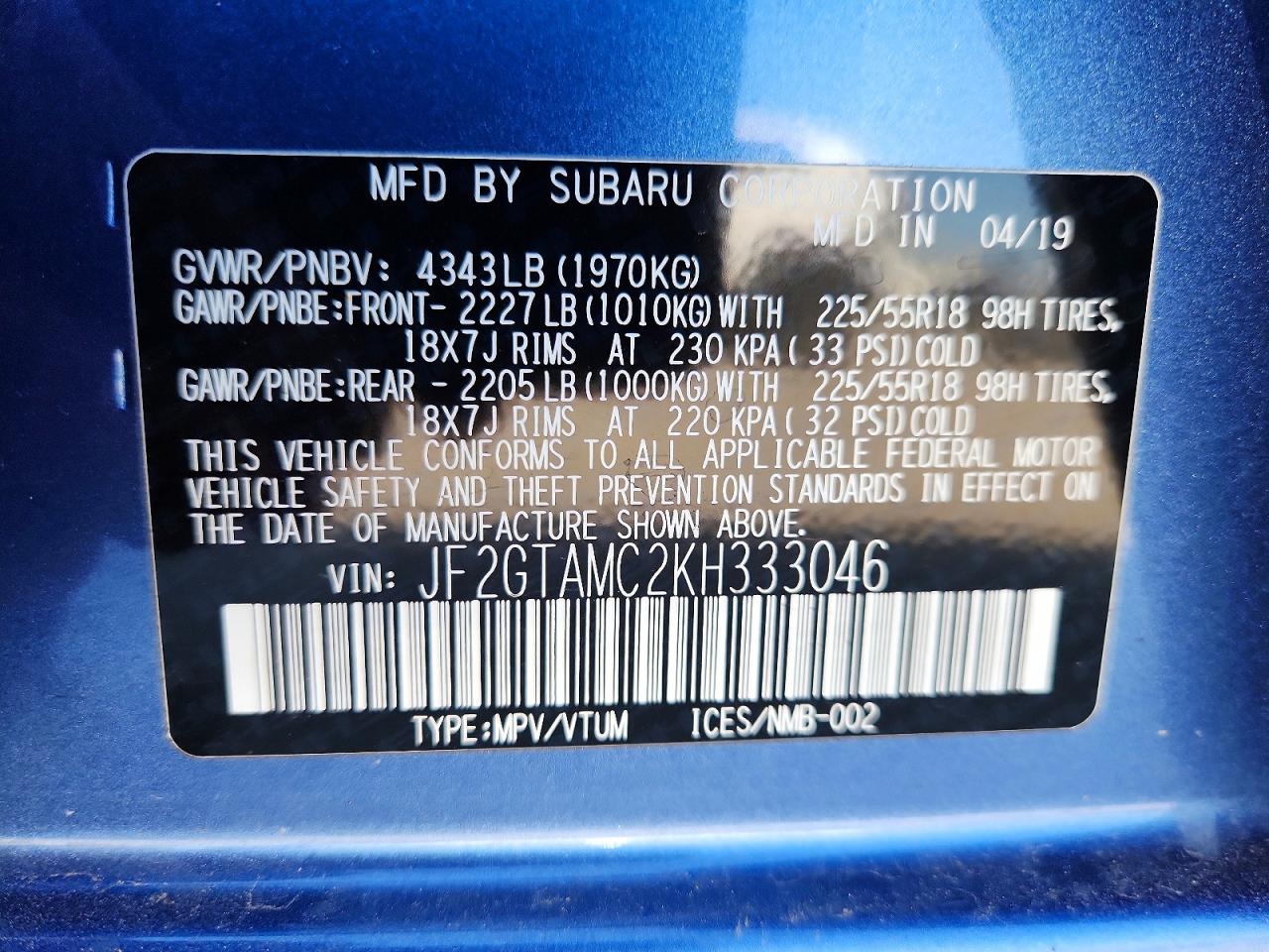 Subaru Crosstrek Limited