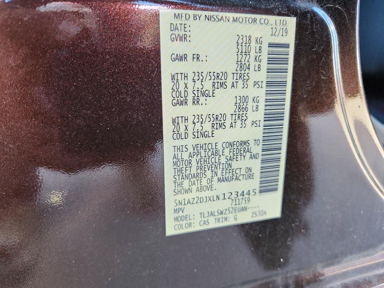 Nissan Murano Platinum
