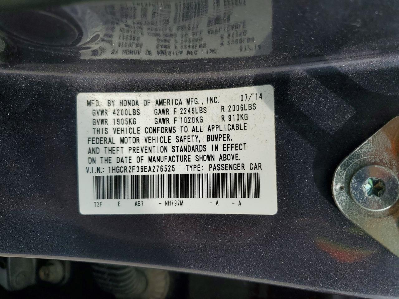 Honda Accord Lx
