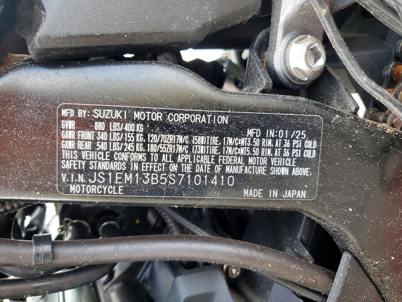 Suzuki Gsx800 F F