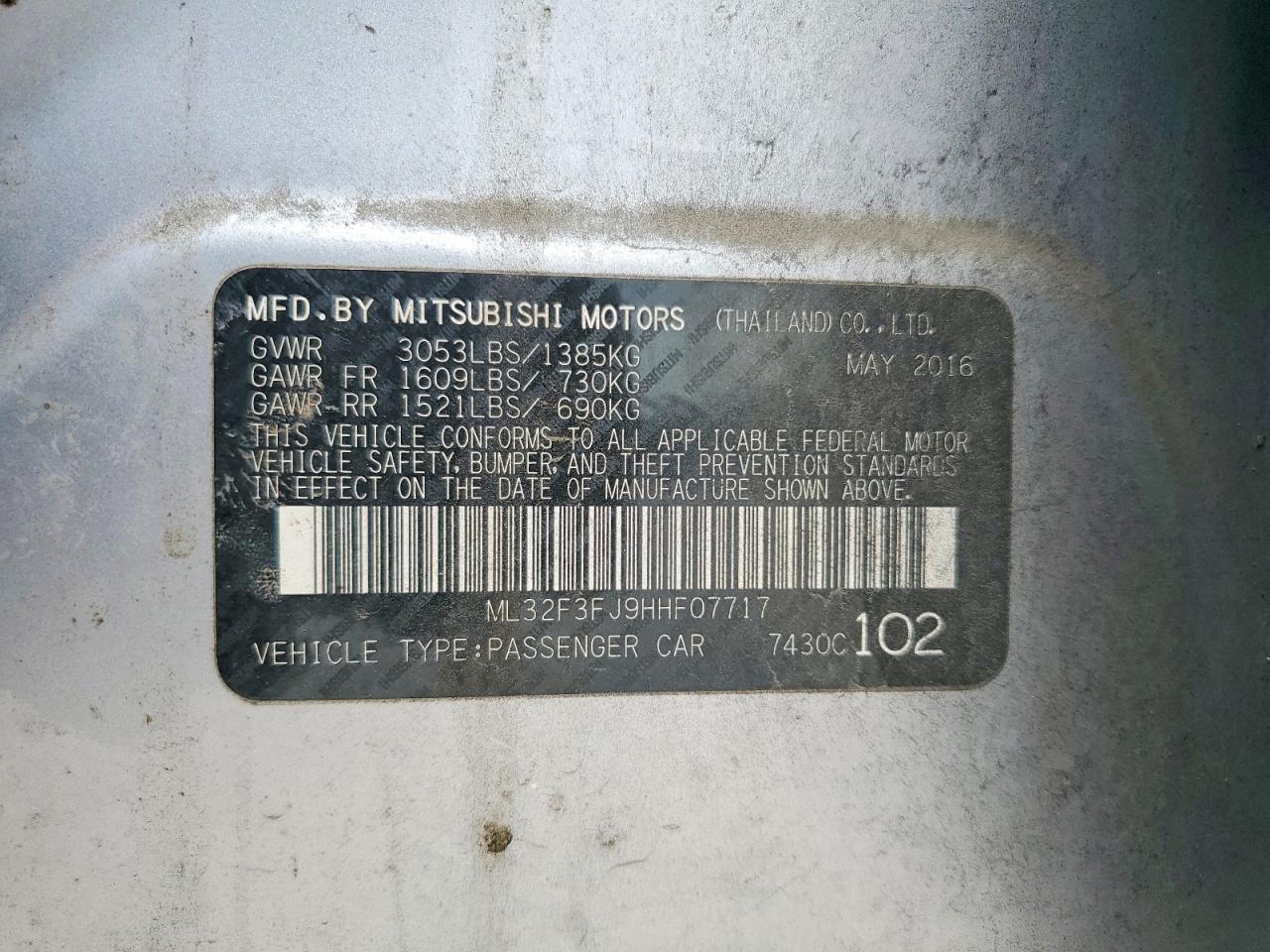Mitsubishi Mirage G4 Es