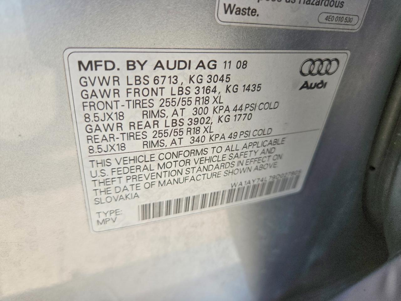Audi Q7 3.6 Quattro