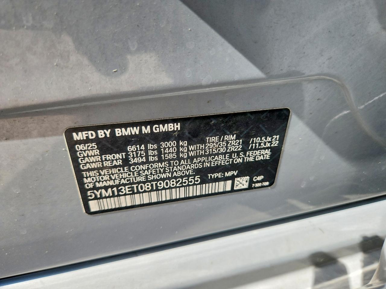 BMW X Series M Competition