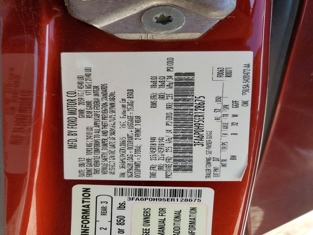 Ford Fusion Se