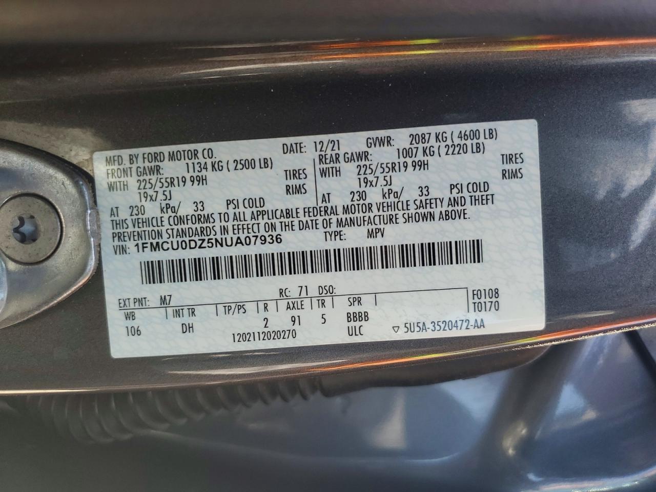 Ford Escape Titanium
