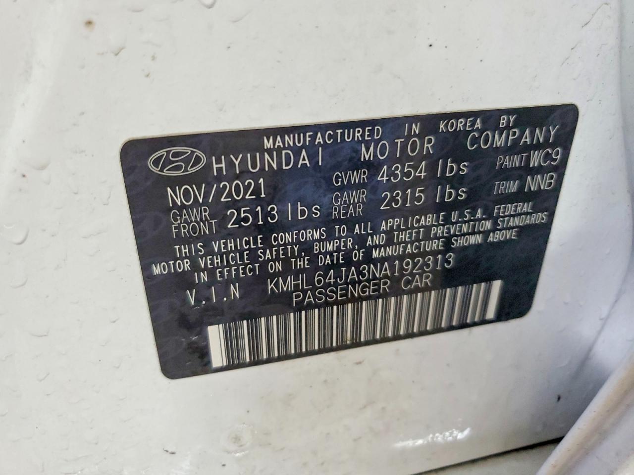 Hyundai SONATA Sel