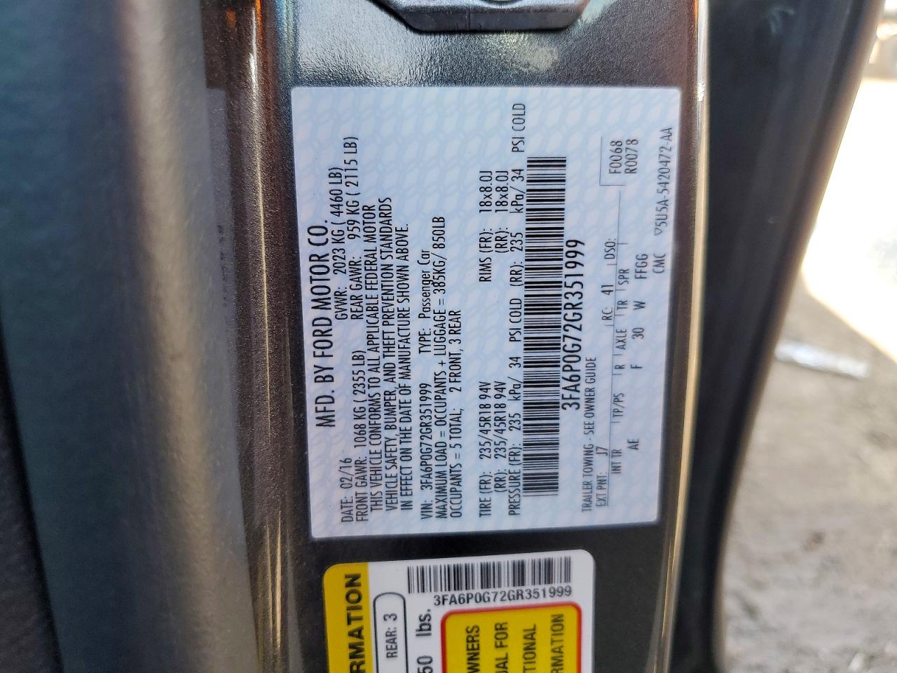 Ford Fusion S