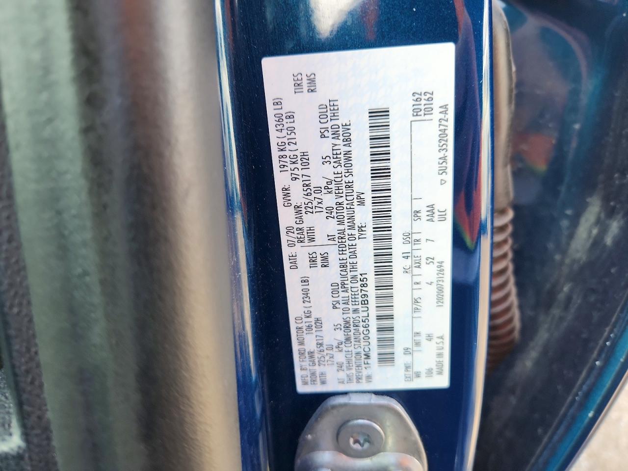 Ford Escape Se