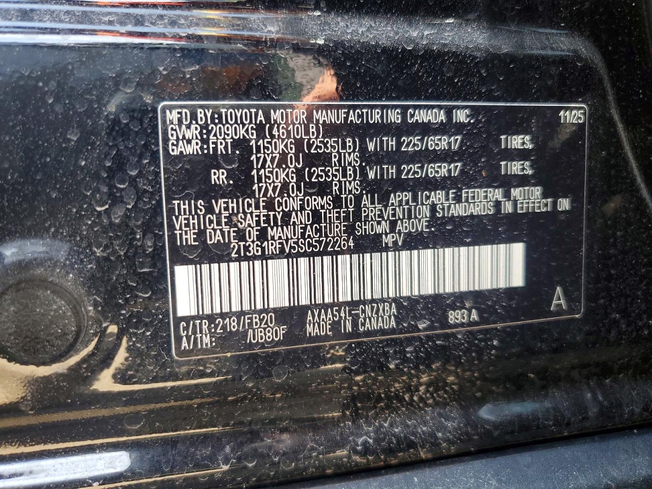 Toyota RAV4 Le