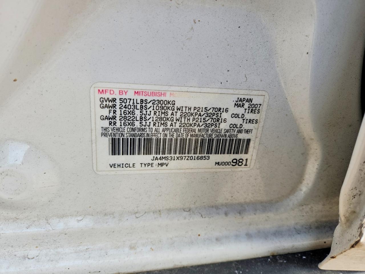 Mitsubishi Outlander Es