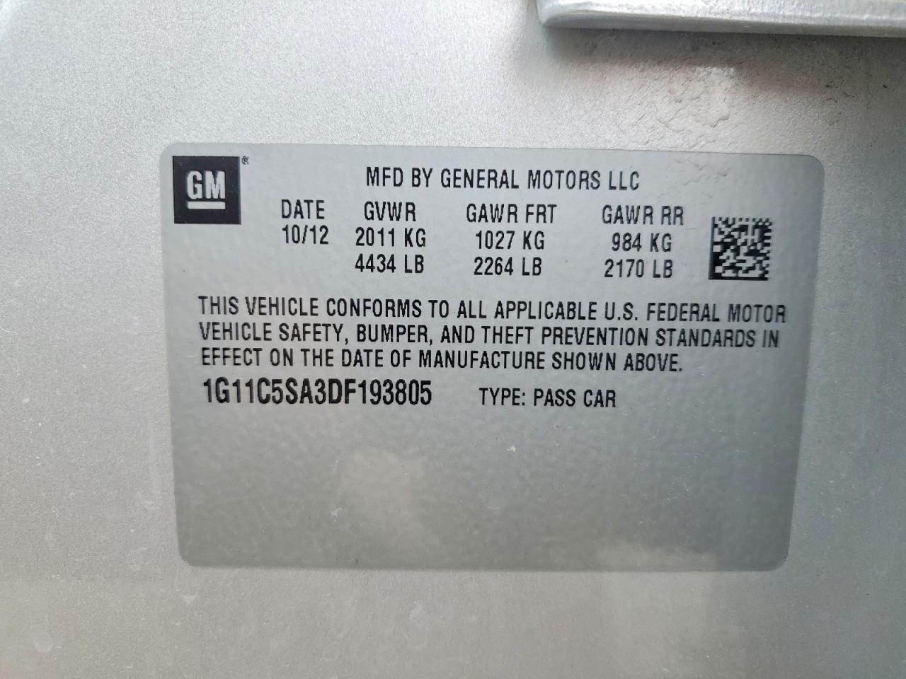 Chevrolet Malibu 1lt