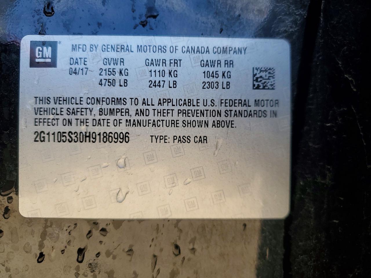 Chevrolet Impala Lt