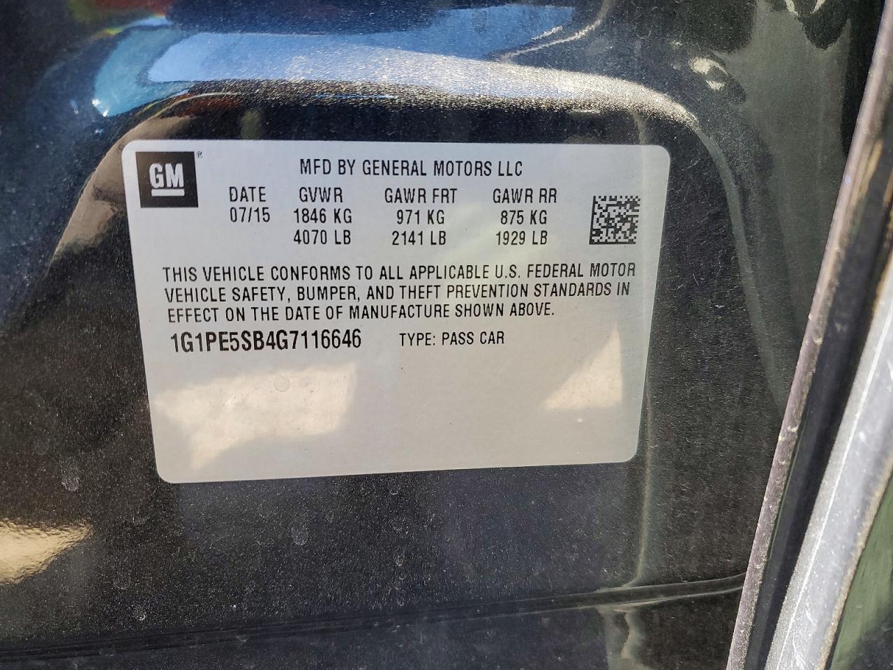 Chevrolet Cruze Lt