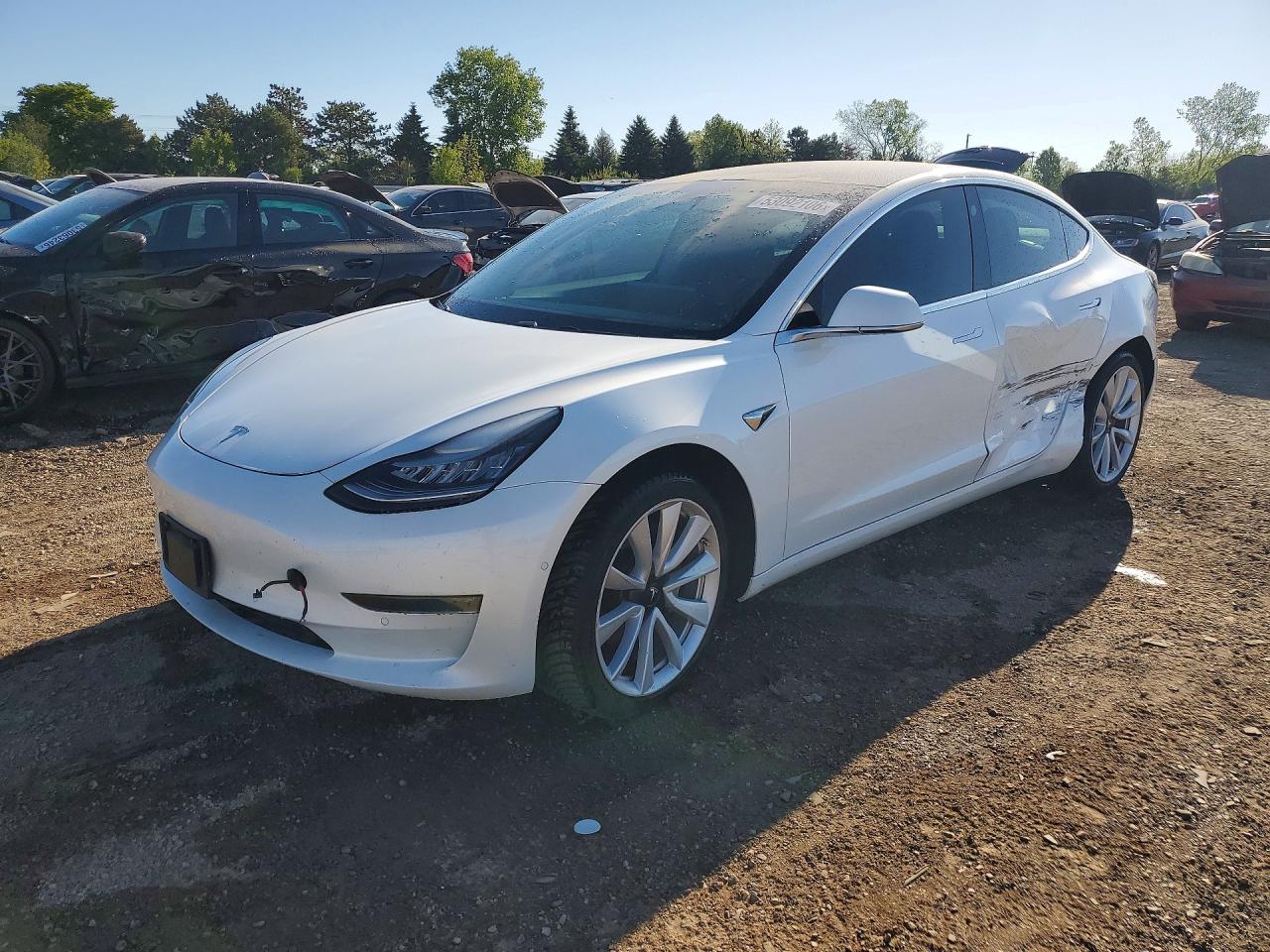 Salvage Tesla Model 3 Image