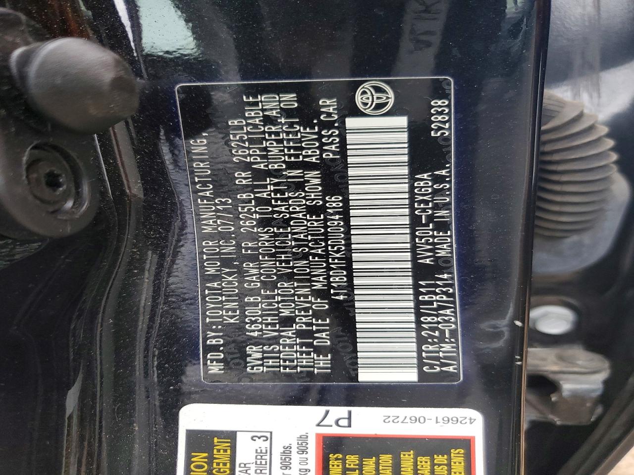 Toyota Camry Xle