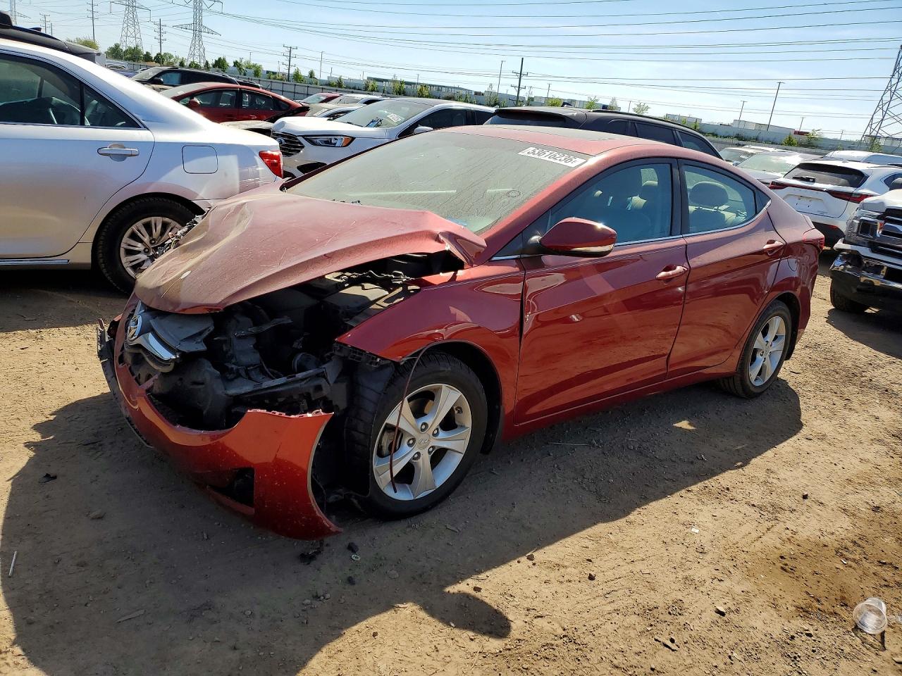 Salvage Hyundai ELANTRA Image