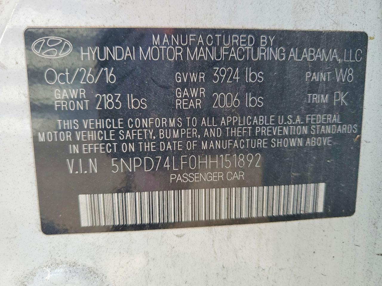 Hyundai ELANTRA Se