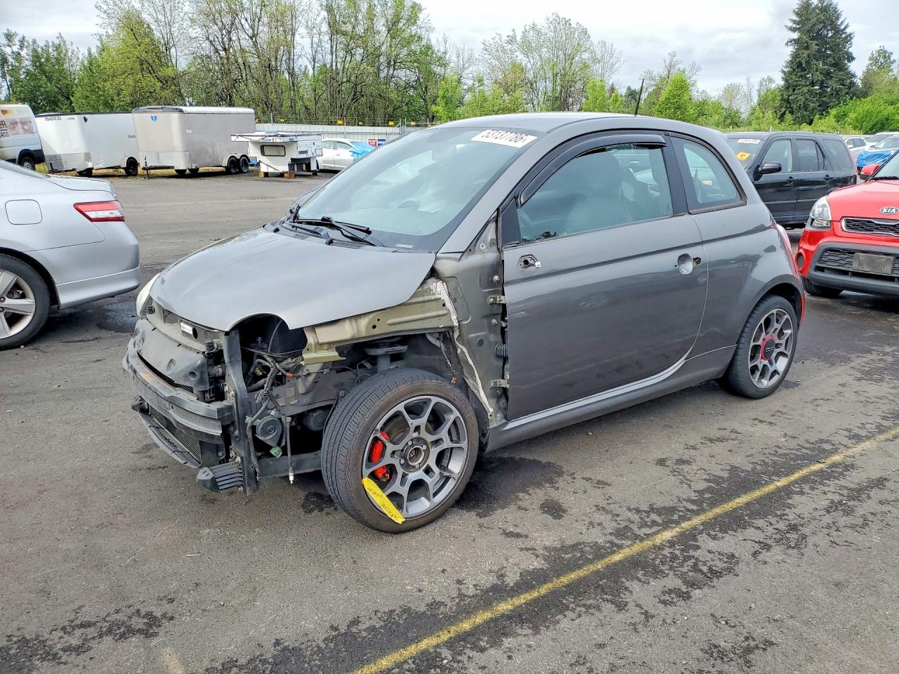 Salvage FIAT 500 Image