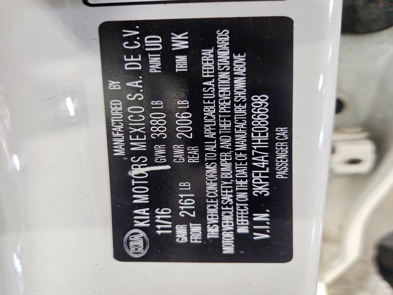 Kia Forte S