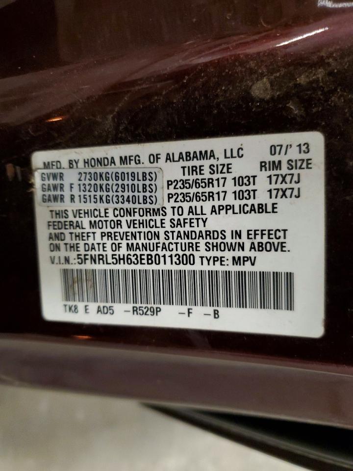 Honda Odyssey Exl