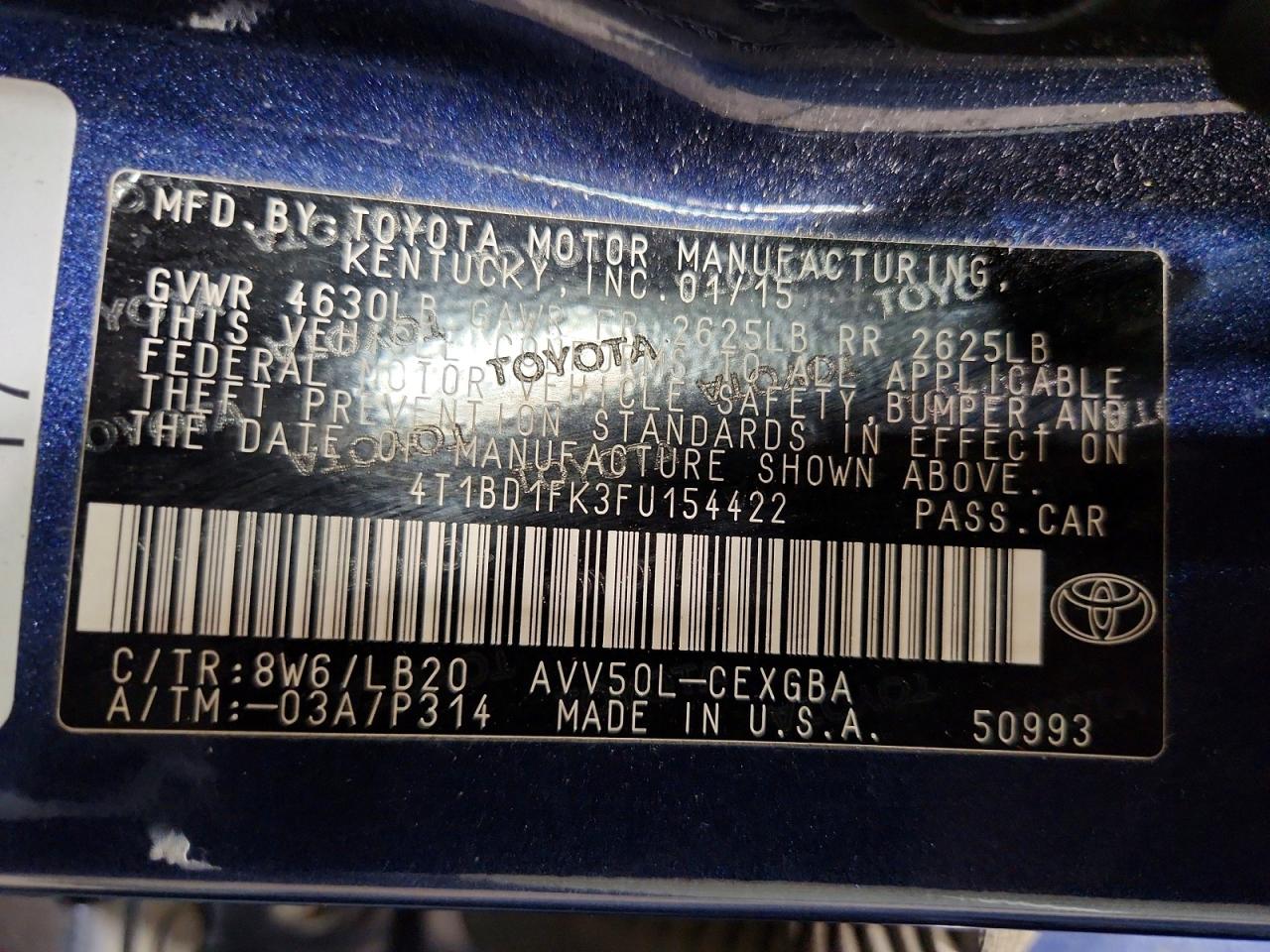 Toyota Camry Xle