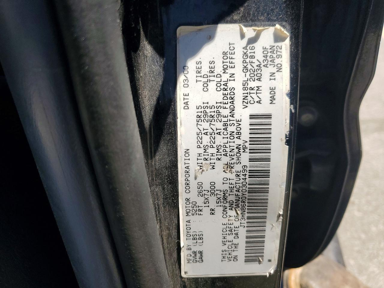 Toyota 4Runner Sr5