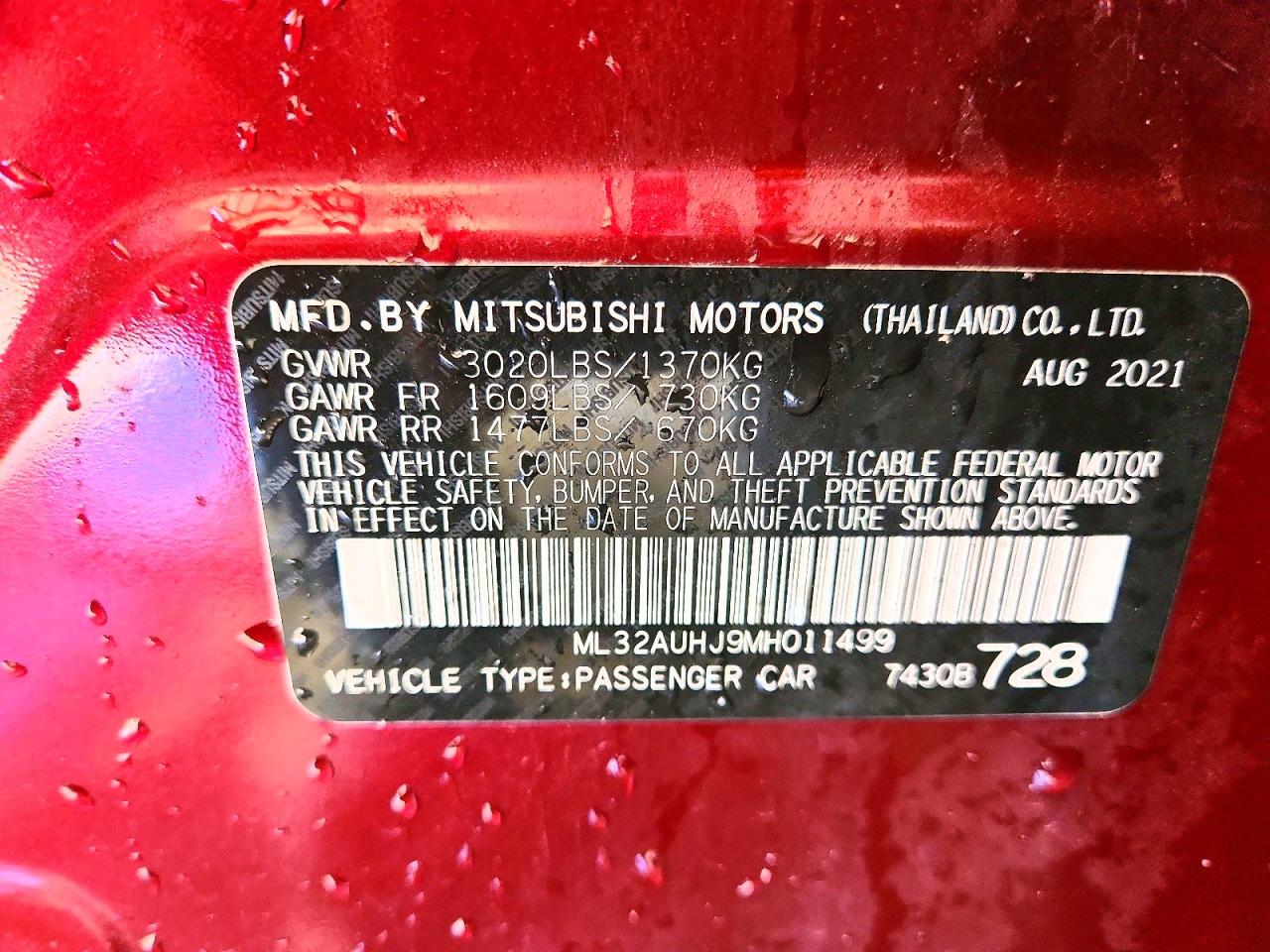 Mitsubishi Mirage Es