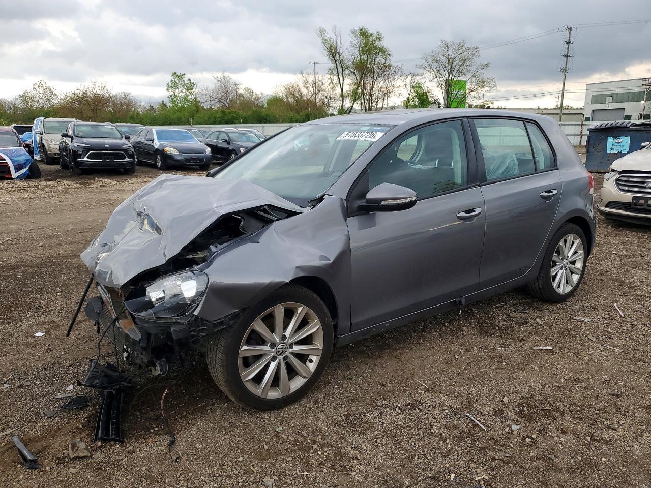 Salvage Volkswagen Golf Image