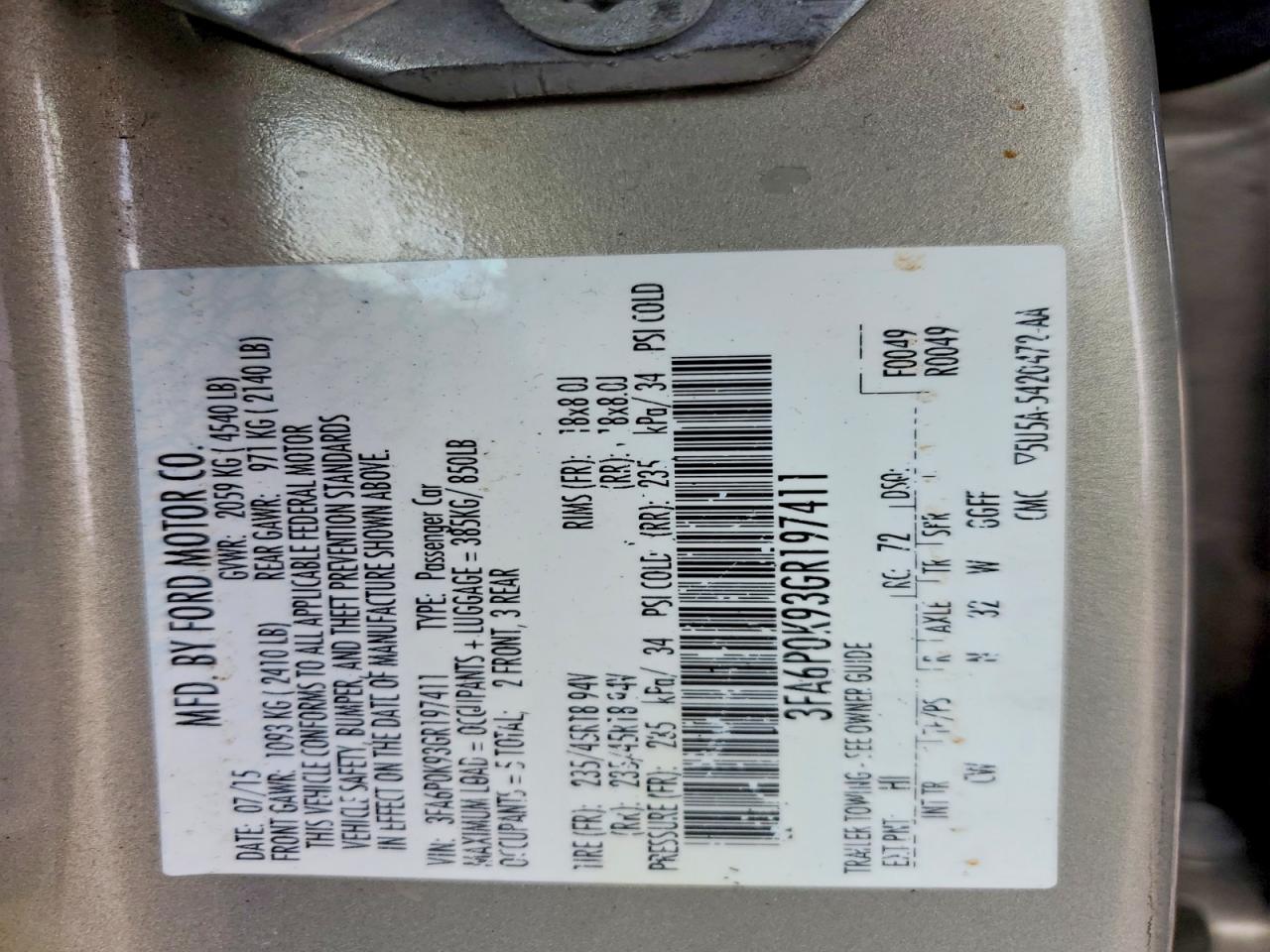 Ford Fusion Titanium
