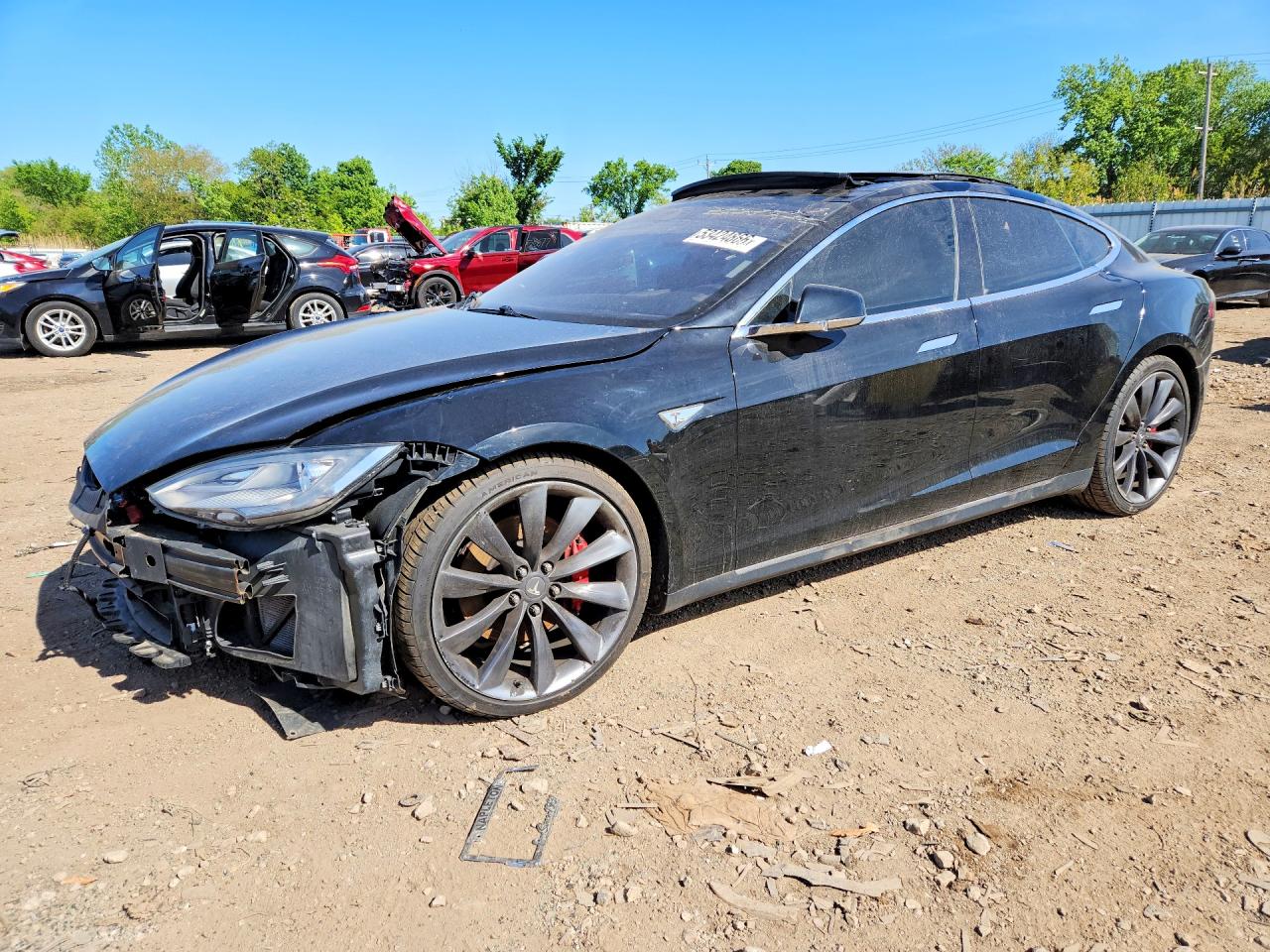 Salvage Tesla Model S Image