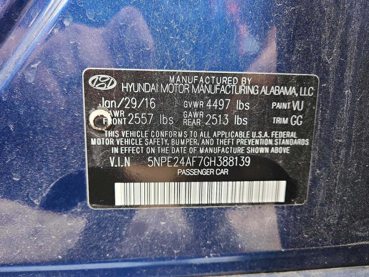 Hyundai SONATA Se