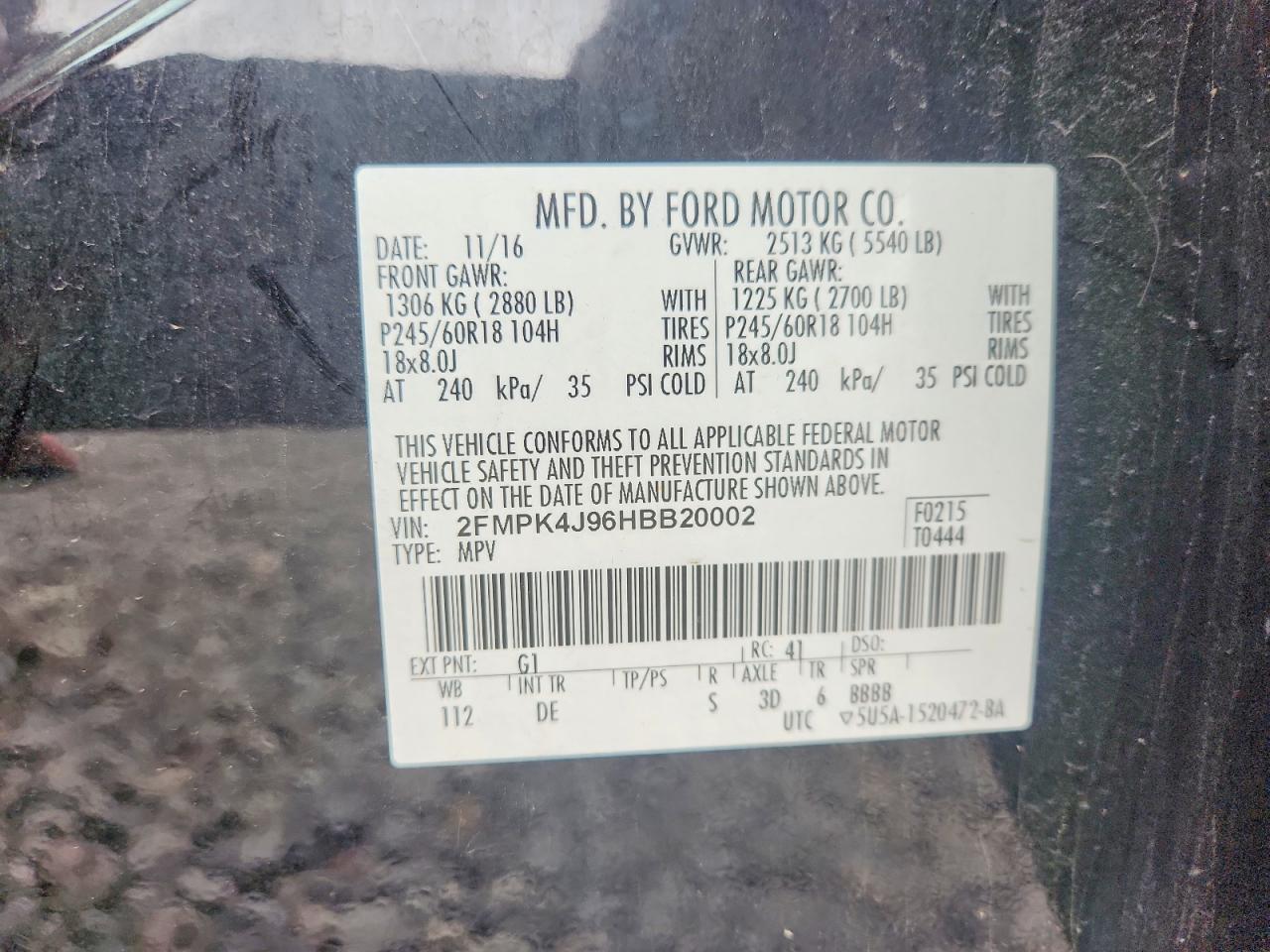 Ford Edge Sel