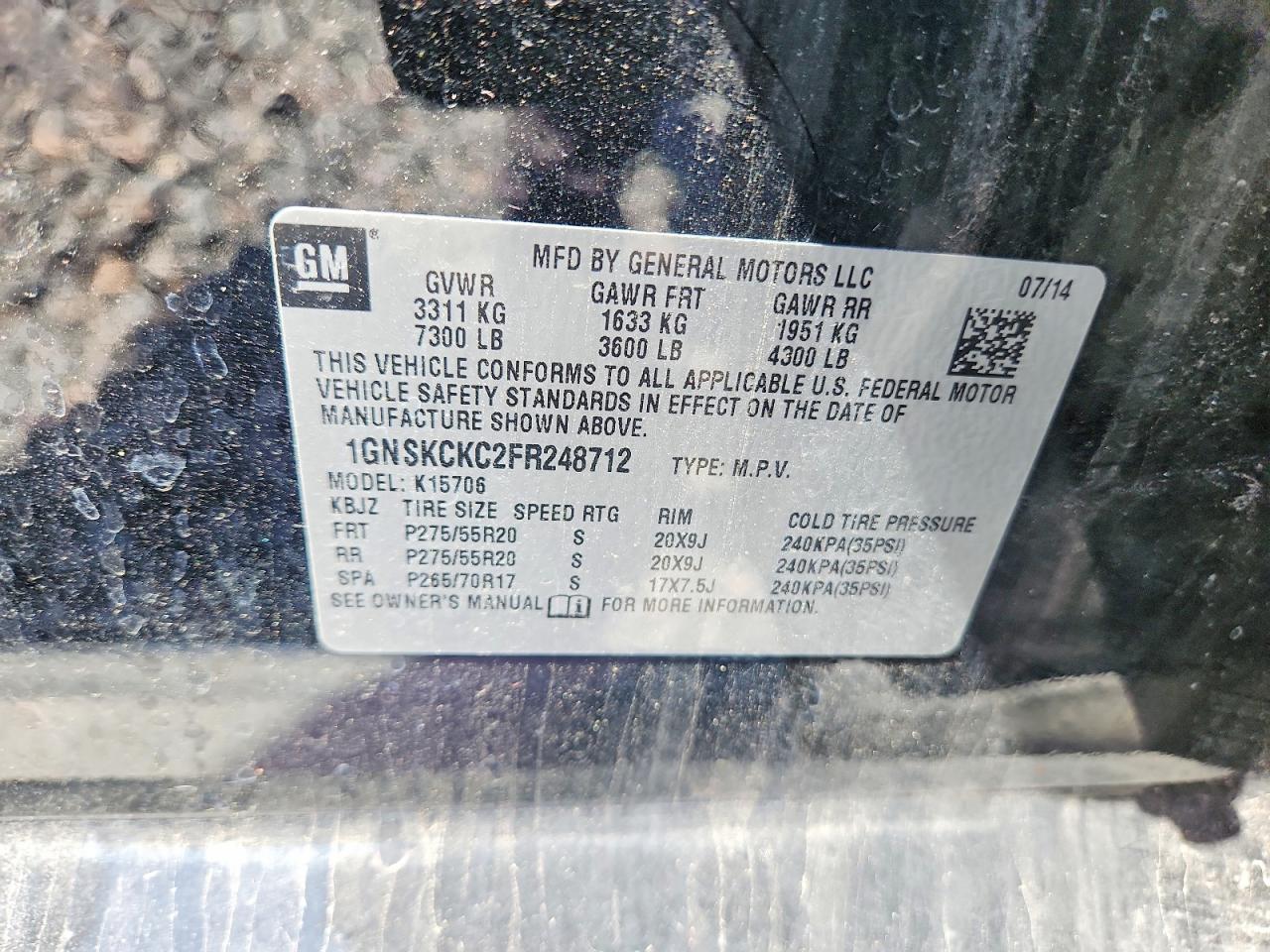 Chevrolet Tahoe K1500 Ltz