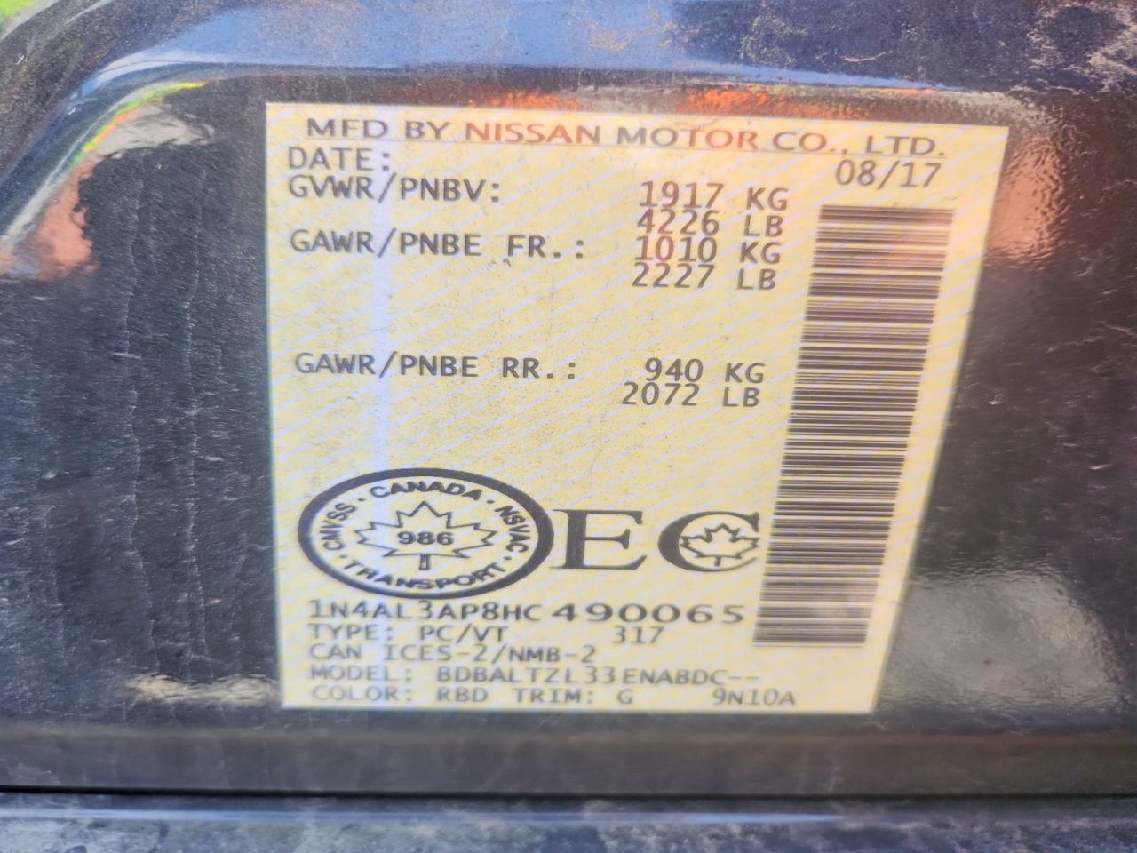 Nissan Altima 2.5