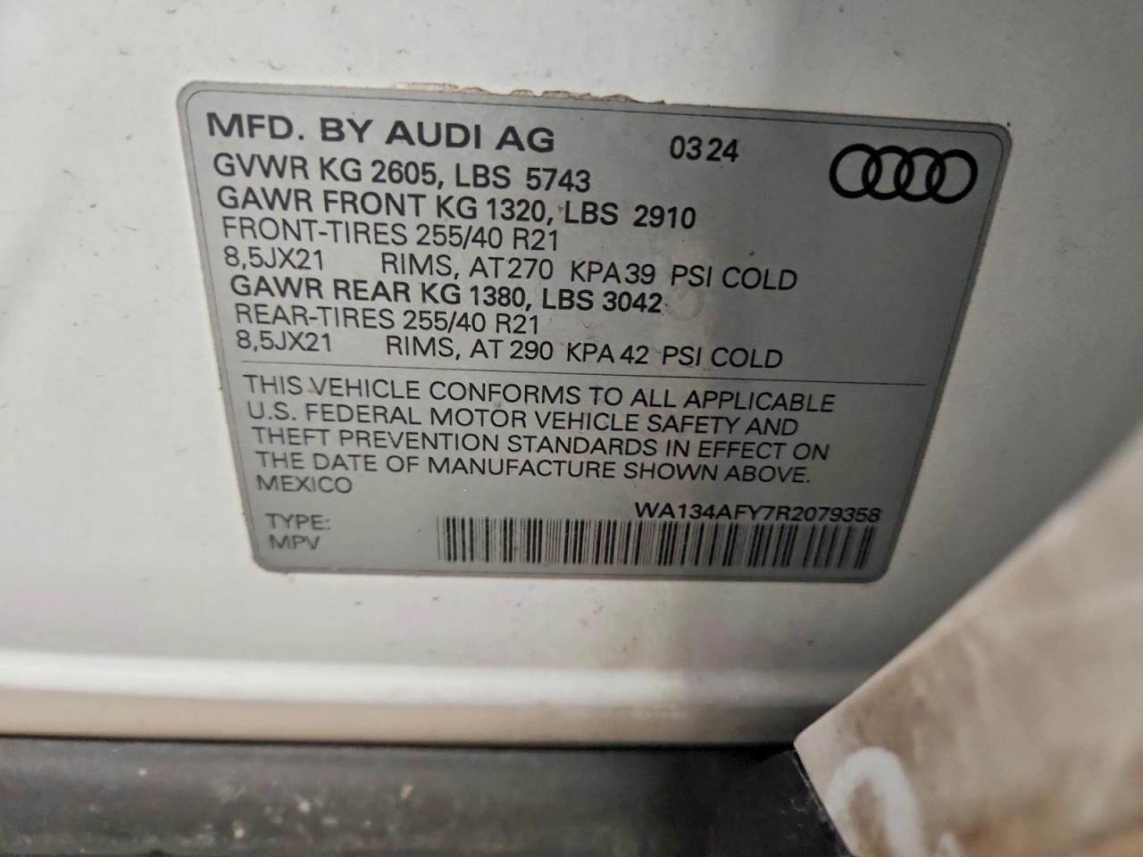 Audi Sq Sportback Prestige