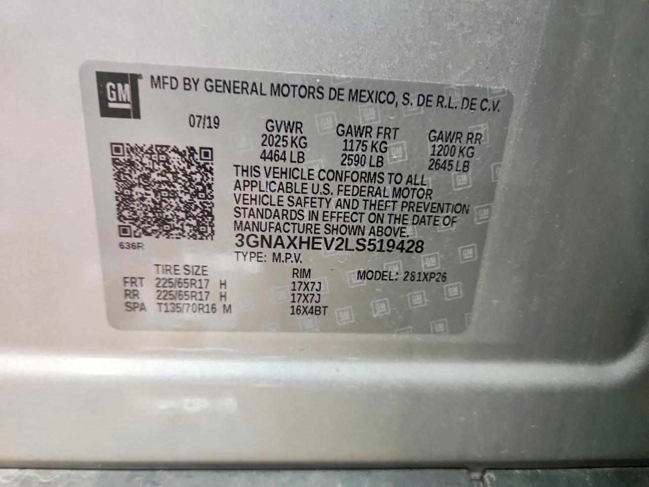 Chevrolet Equinox Ls