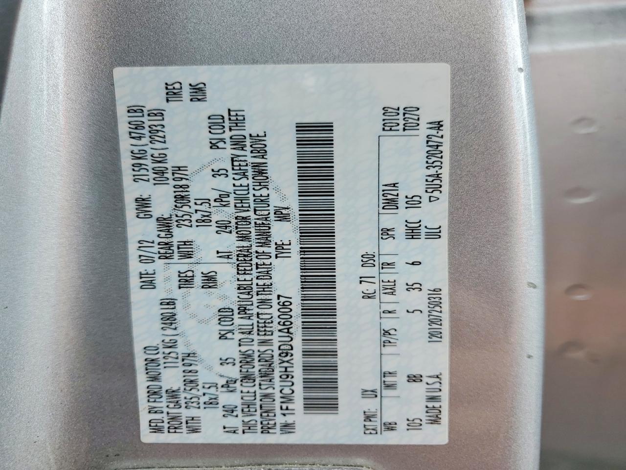 Ford Escape Sel