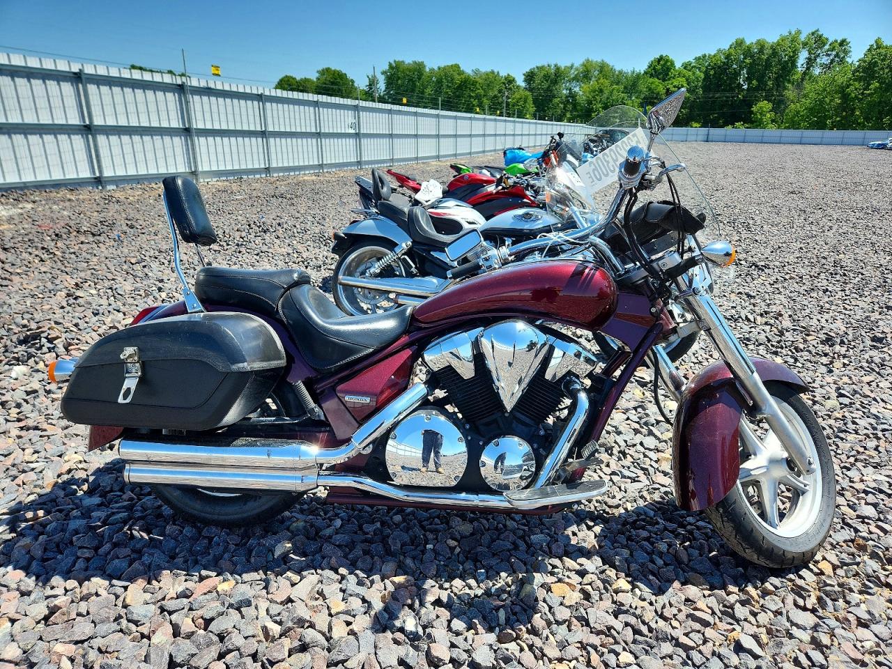 Salvage Honda Vt Cycle Image