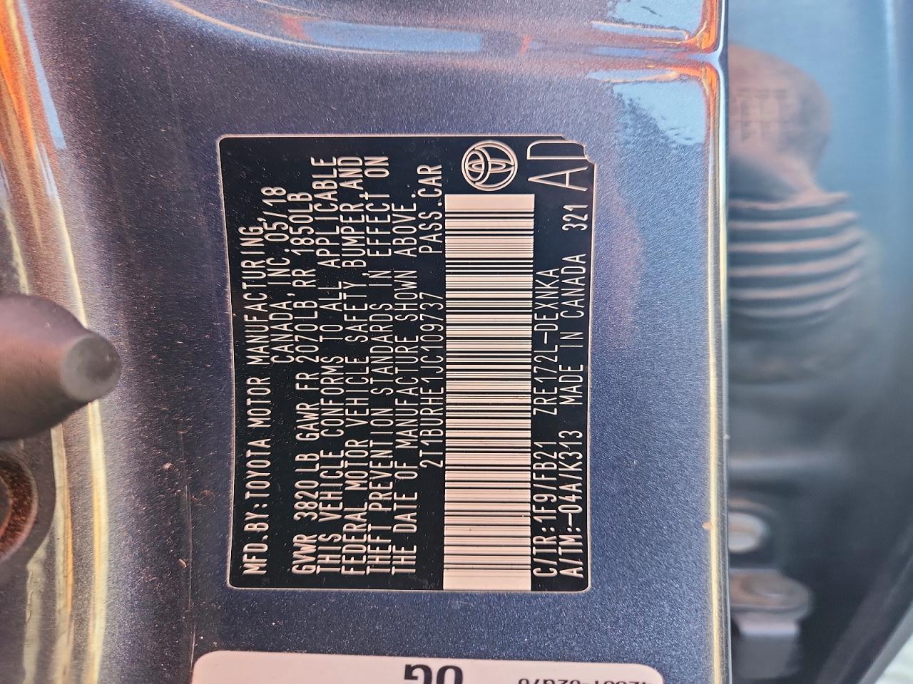 Toyota Corolla L