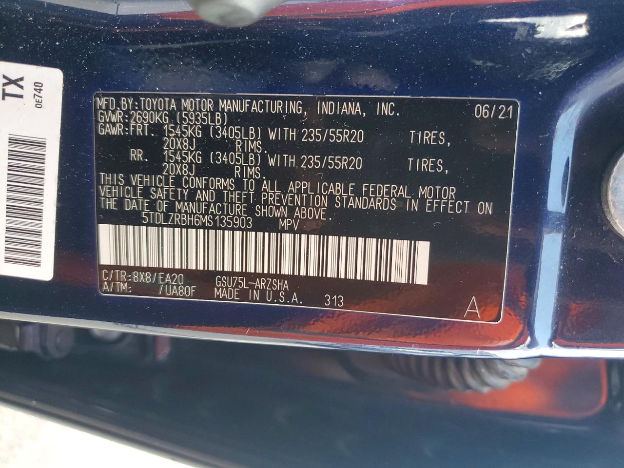 Toyota Highlander Xse