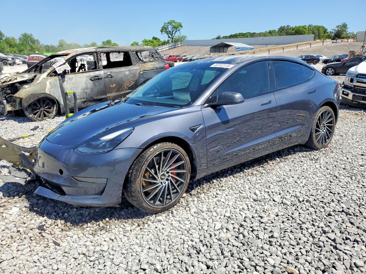 Salvage Tesla Model 3 Image