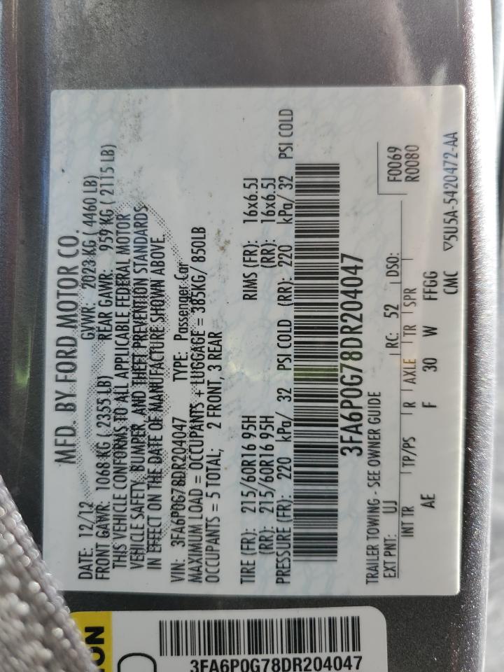 Ford Fusion S